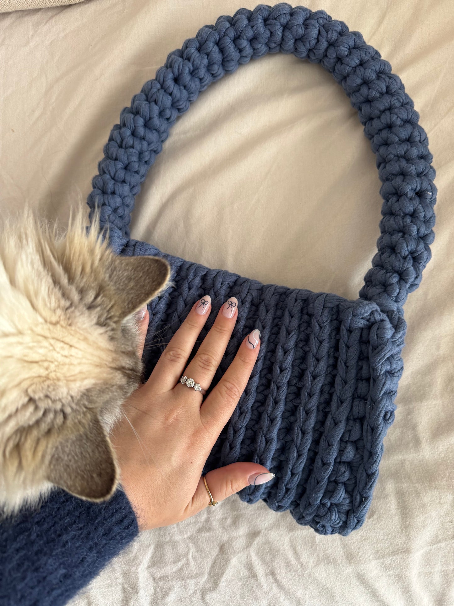 Indigo Shoulder Bag